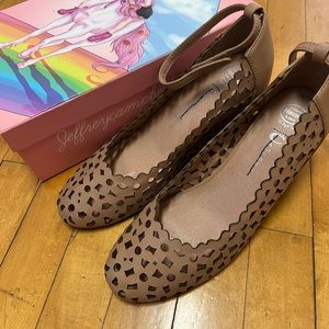 Jeffrey campbell wedge sandals 9.5